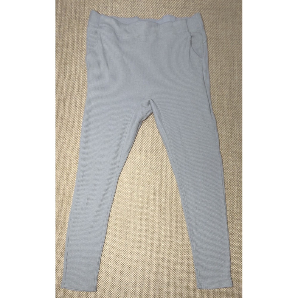 LUNYA Pants Womens XL Gray Pull On RESTORE Thermal‎ High Rise Leggings Lounge